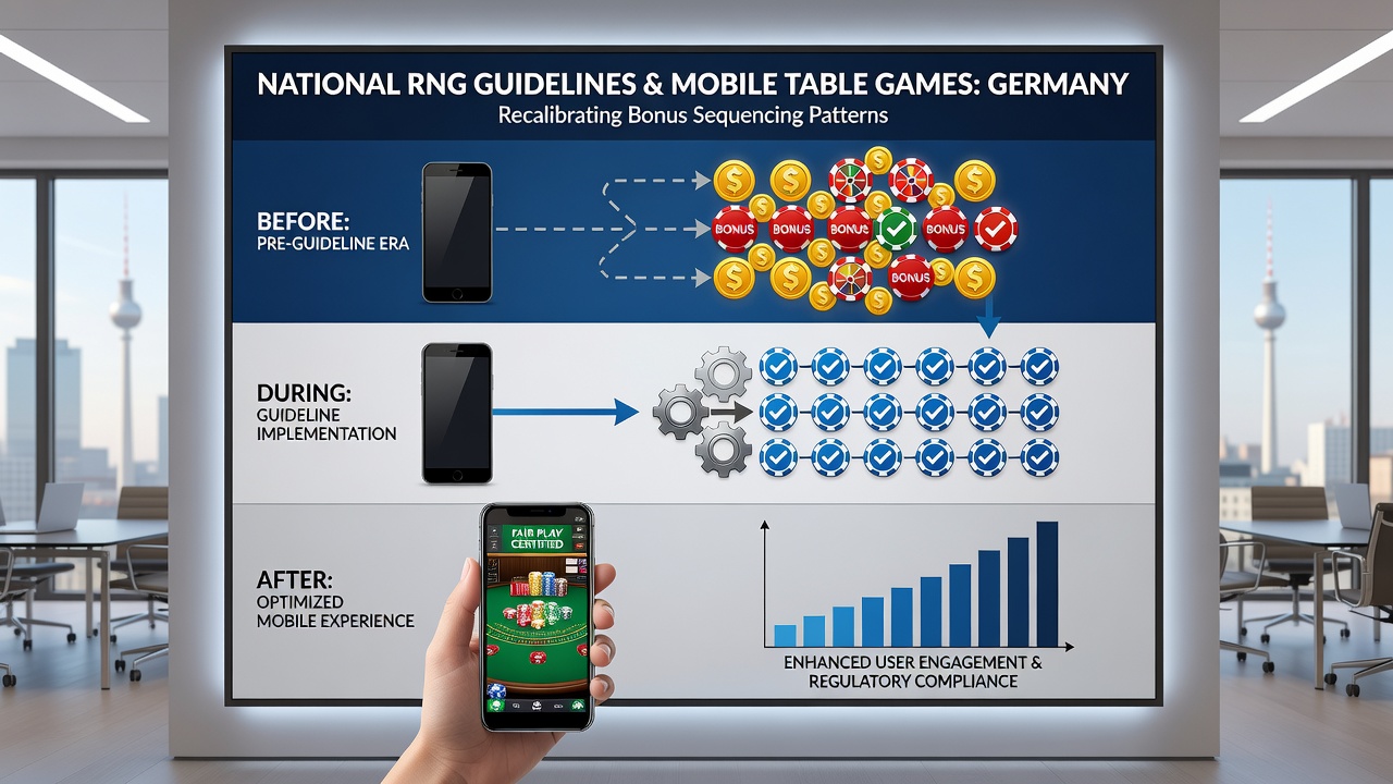 Analyse der Bonussequenzmuster unter nationalen RNG-Richtlinien für mobile Tischspiele